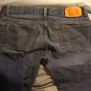 Boy Levi's 505 reg denim jeans size 18 R